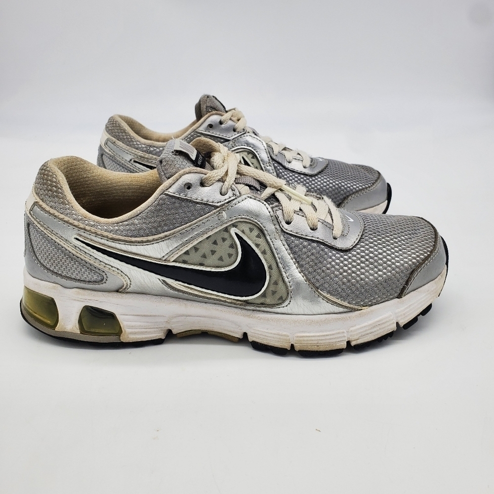 Nike Shoes Youth 6.5 Women 8 Air Max Run Lite +2 Gray Black Running - Picture 12 of 12